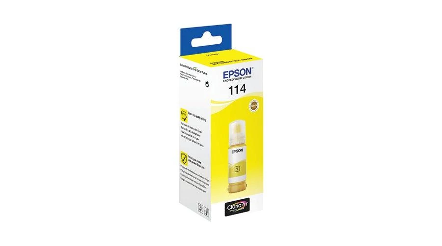Epson T07B4 (114) sárga eredeti tinta