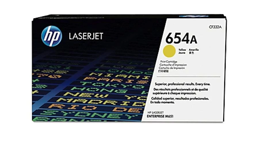 HP CF332A (654A) sárga eredeti toner
