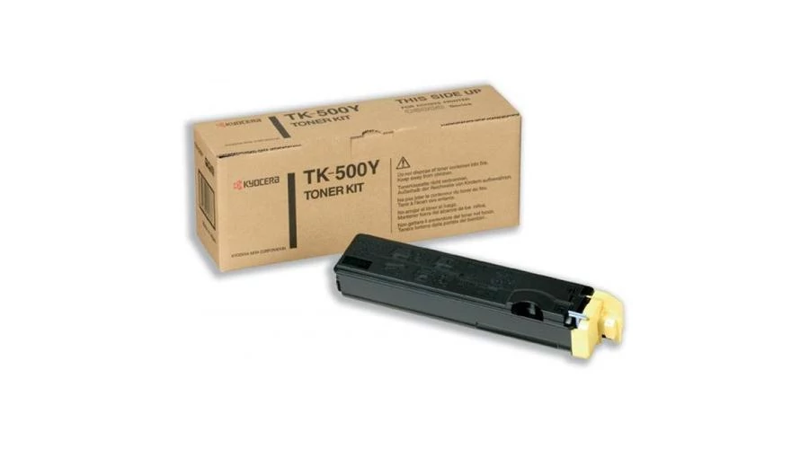 Kyocera TK-500Y sárga eredeti toner 370PD3KW