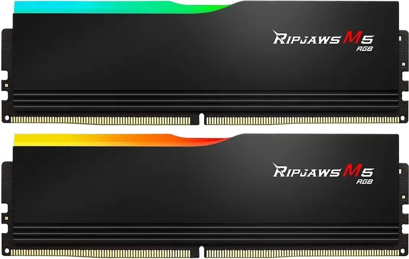 G.SKILL 64GB DDR5 6000MHz Kit(2x32GB) Ripjaws M5 RGB Black