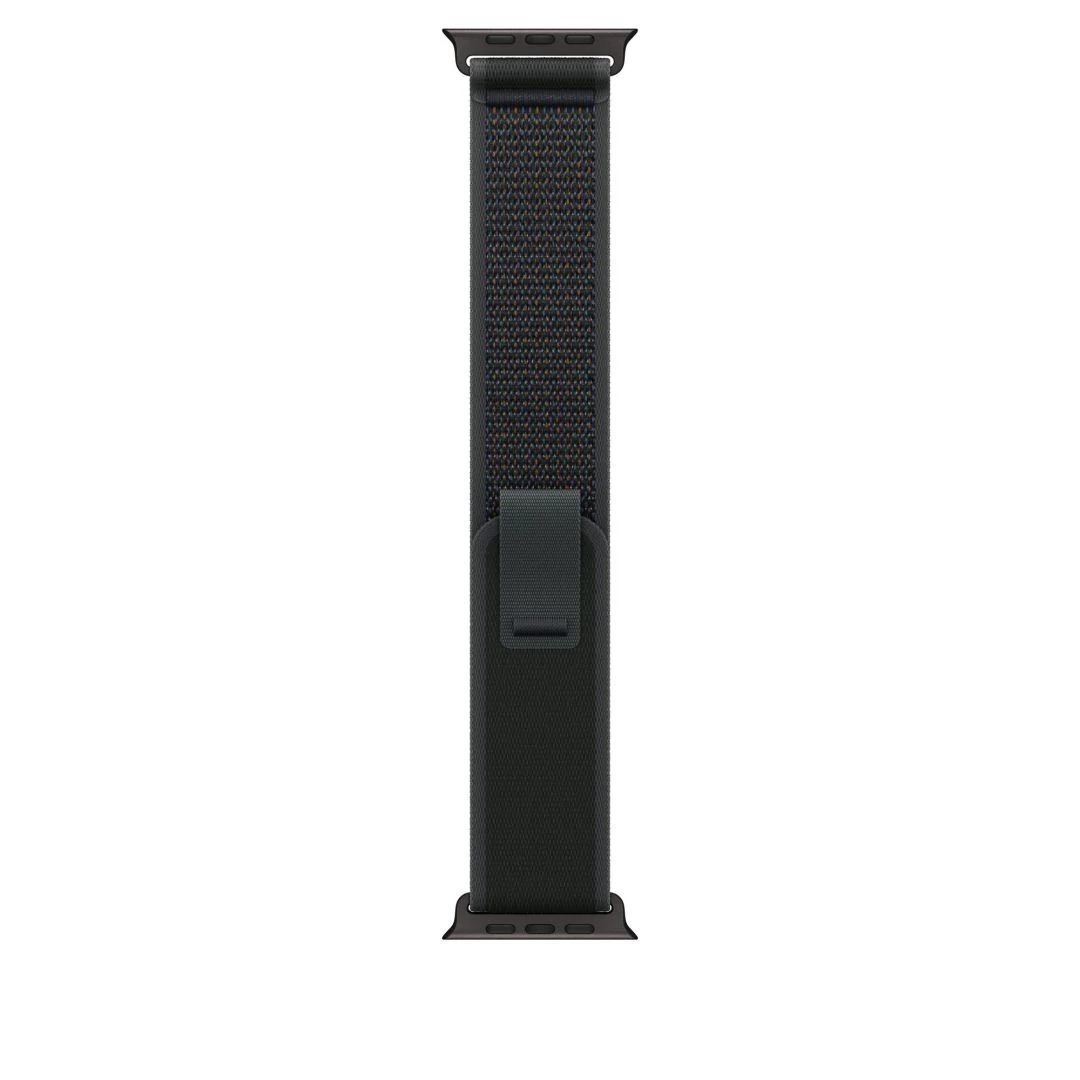 Apple Watch 49mm Trail Loop Black Black Titanium Finish M/L