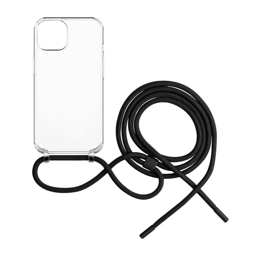 FIXED Pure Neck for Apple iPhone 15 Plus, fekete