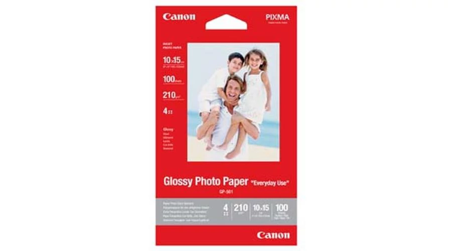 Canon GP-501 fényes eredeti fotópapír (10x15cm,100 lap, 200g)