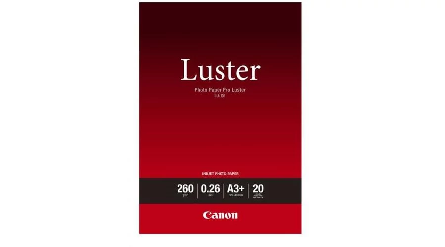 Canon LU-101 eredeti fotópapír (A/3+, 20 lap, 260g)