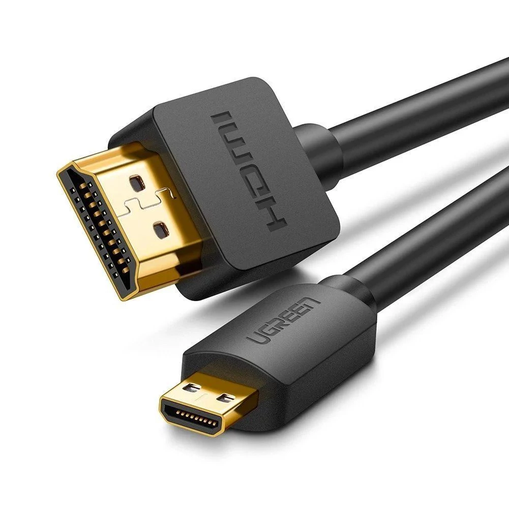 UGREEN HD127 Micro HDMI - HDMI 4K Cable 1m Black