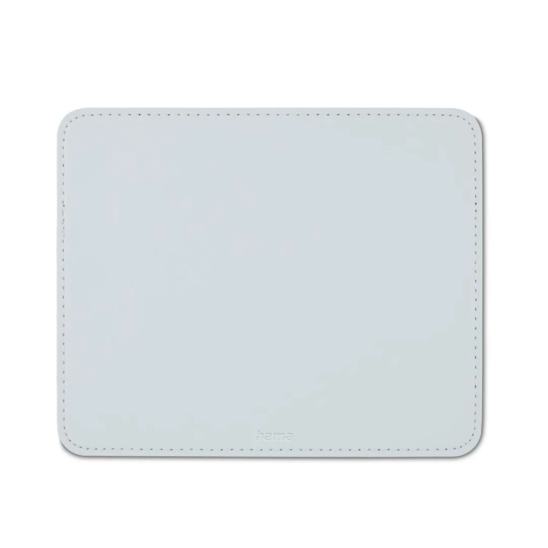 Hama Leather Look Egérpad White