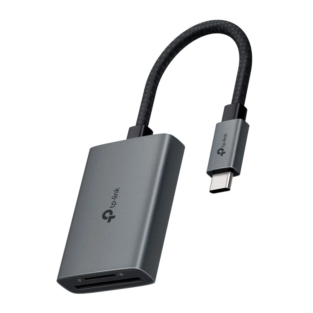 TP-Link UA430C USB Type-C to SD & microSD 3.0 Card Reader Grey