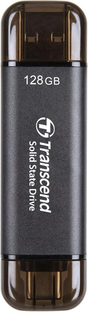 Transcend 128GB USB3.0/USB Type-C ESD310C Black