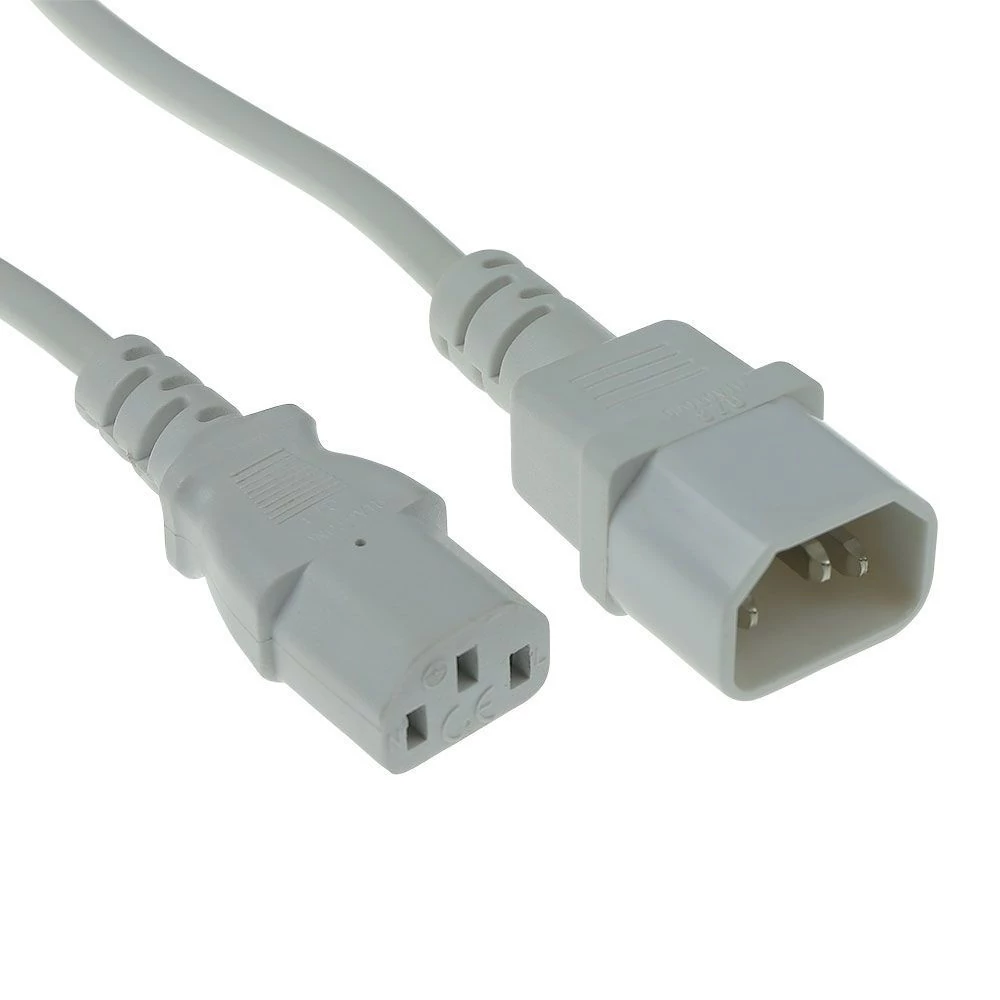 ACT Powercord C13 - C14 5m White