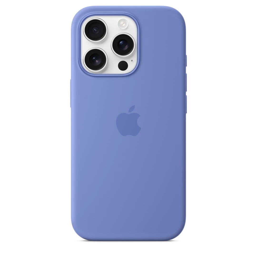 Apple iPhone 16 Pro Silicone Case with MagSafe Periwinkle (Seasonal)