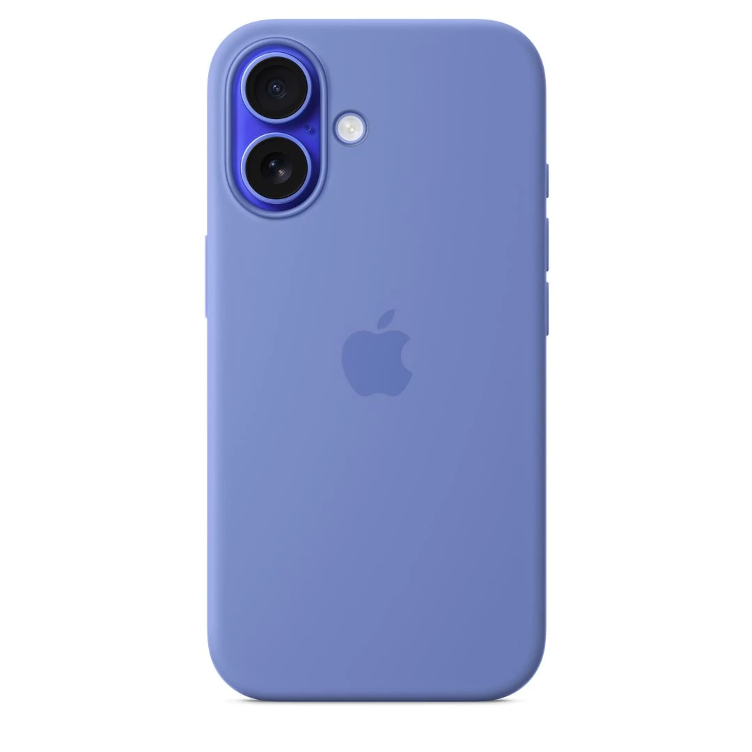 Apple iPhone 16 Silicone Case with MagSafe Periwinkle (Seasonal)