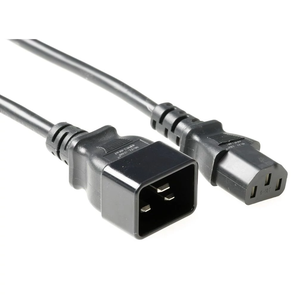ACT Powercord C13 - C20 2m Black
