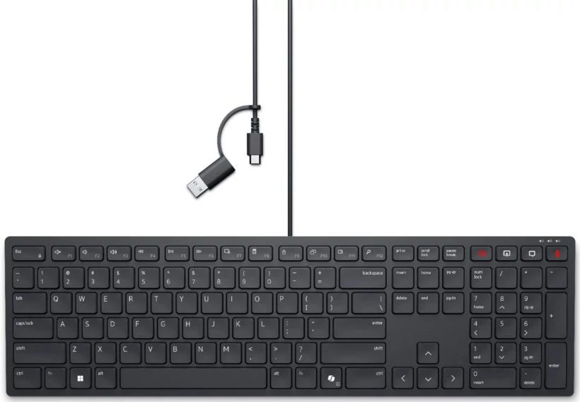 Dell KB525C fekete billentyűzet HU