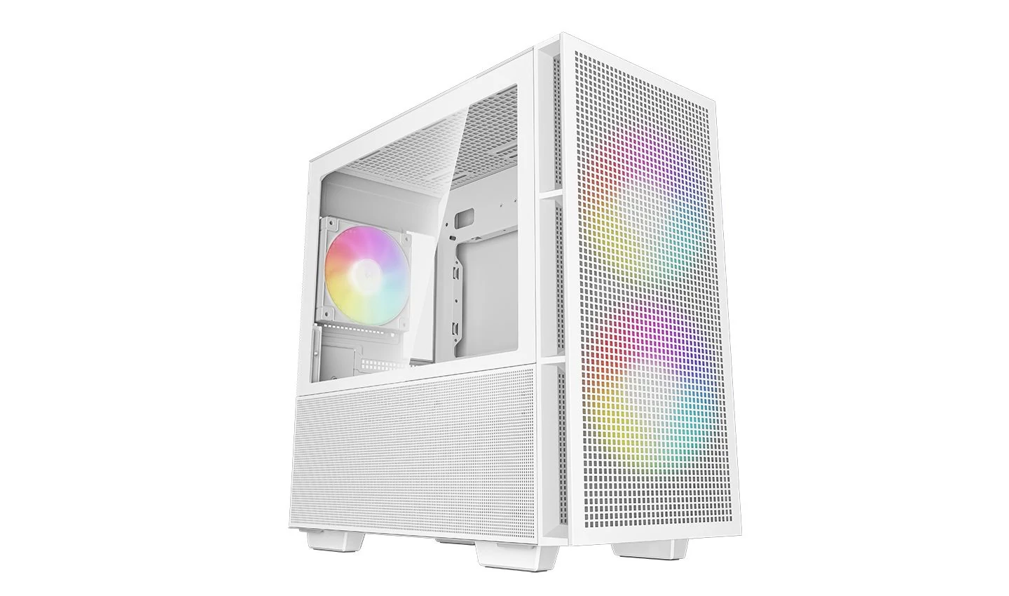 DeepCool CH360 Tempered Glass fehér
