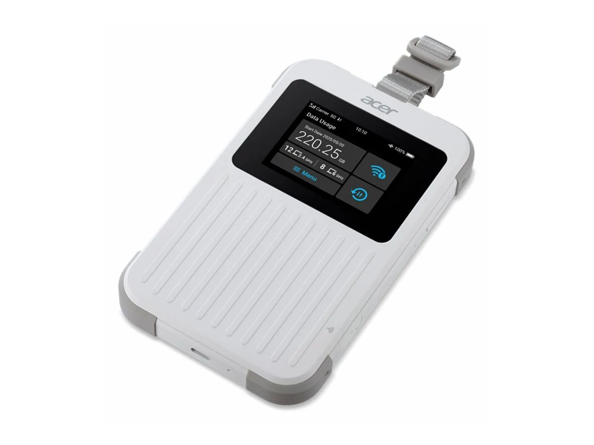 Acer Connect M6E 5G Mobile WiFi Router fehér