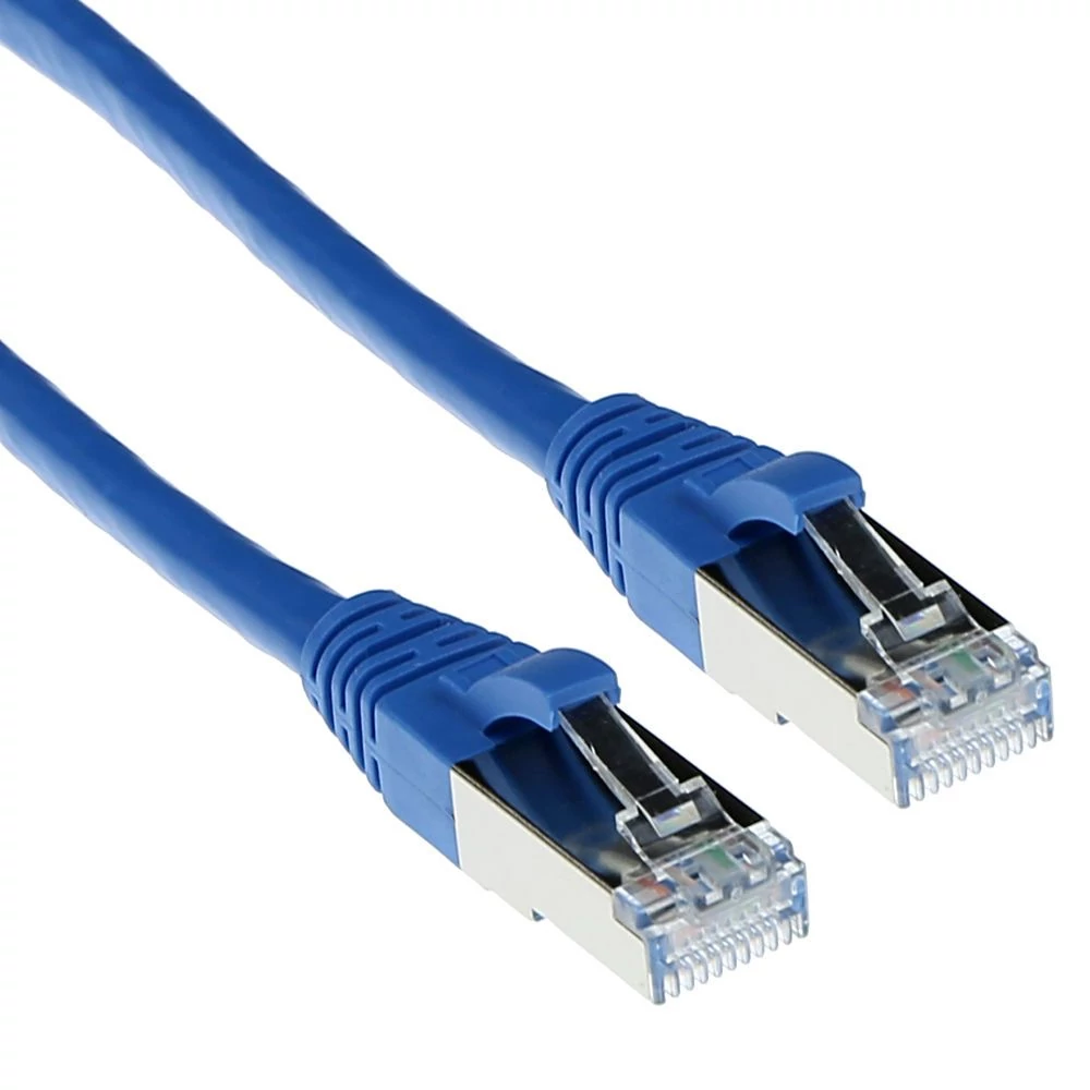 ACT CAT6A S-FTP Patch Cable 20m kék