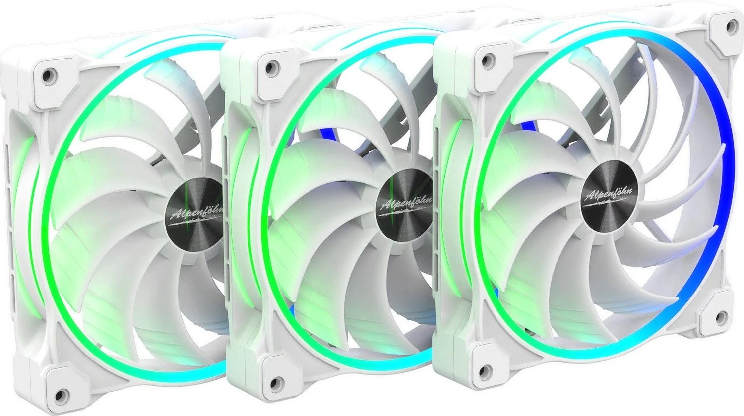 Alpenföhn Wing Boost 3 ARGB White Edition Triple
