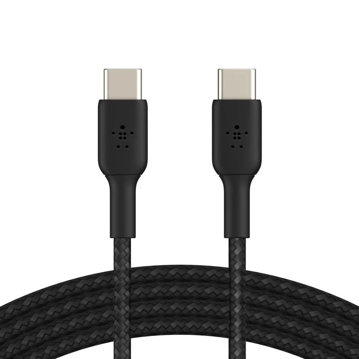 Belkin BoostCharge Braided USB-C to USB-C Cable 2m Black