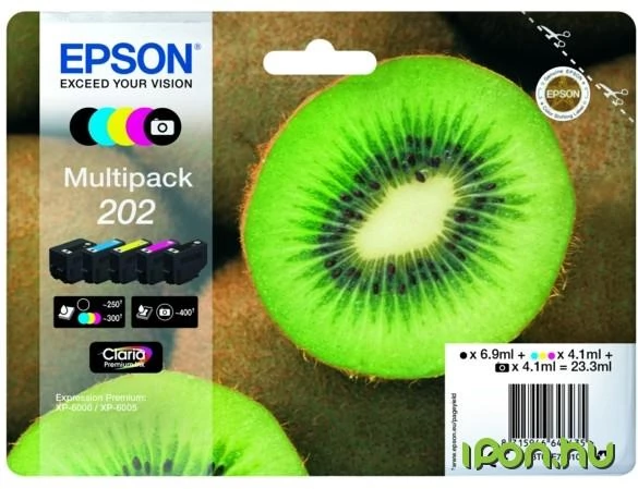 Epson T02E7 eredeti tintapatron multipack