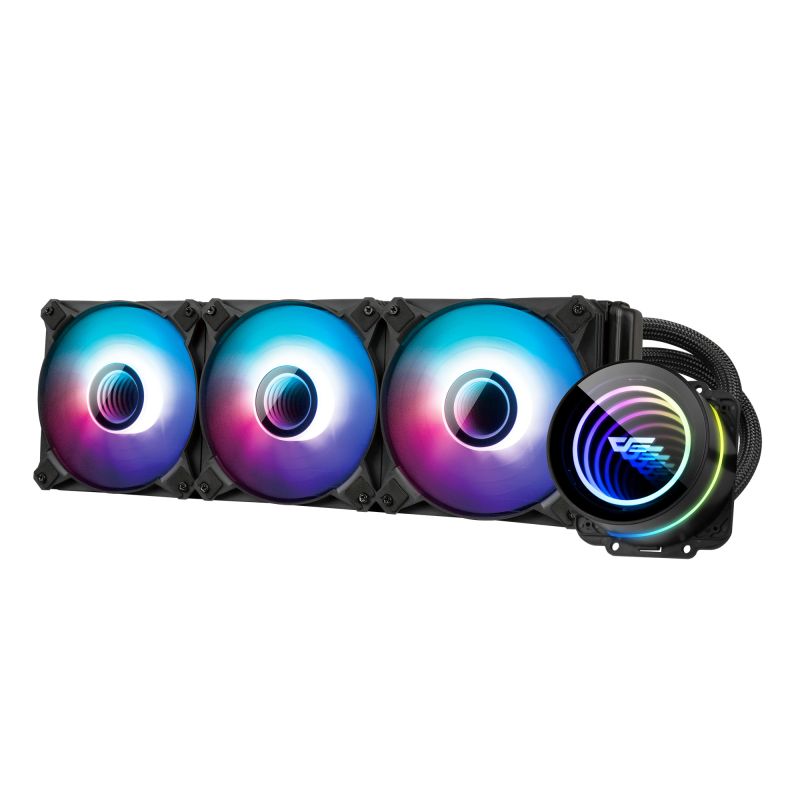 darkFlash Twister DX-360 V2.6 vízhűtés fekete