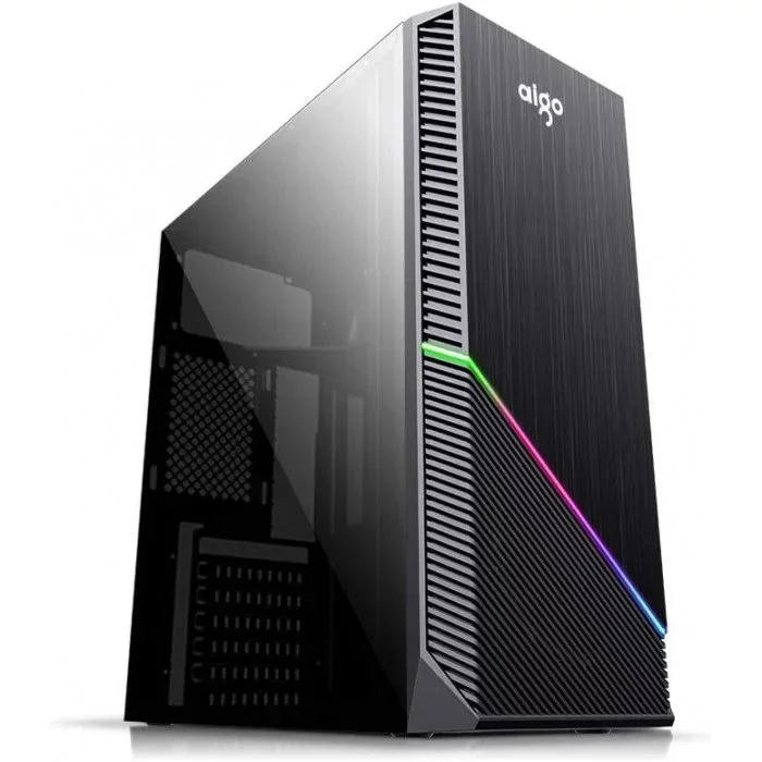 Aigo Rainbow 1 táp nélküli ablakos ház fekete